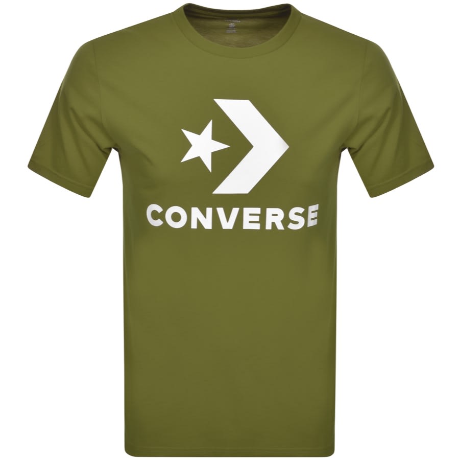 Alternative Image for ProductConverse Star Chevron Logo T Shirt Khaki1